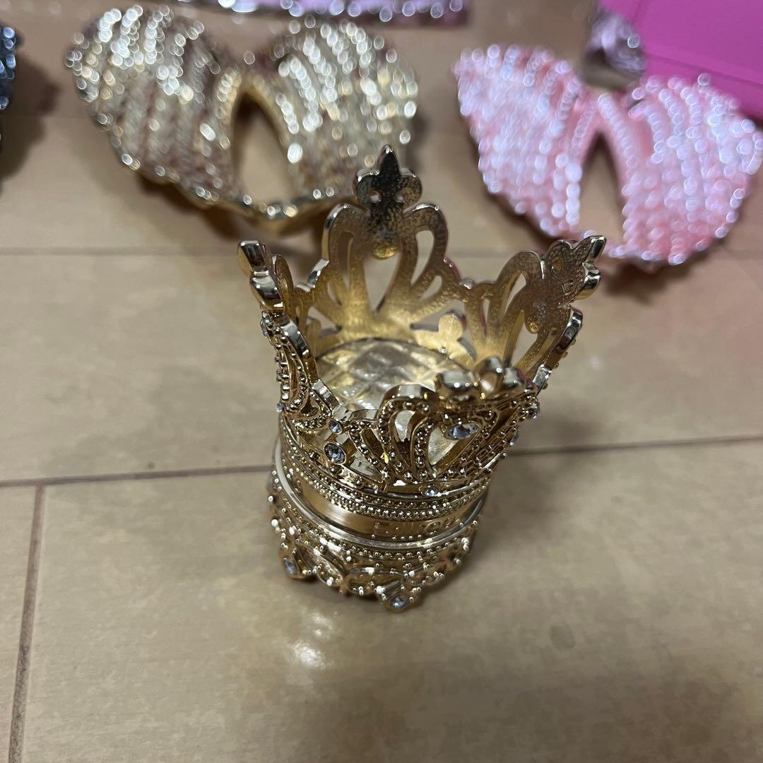 エンジェルシャンパン 空箱×4　フィリコ メタルエンジェルウィング×3