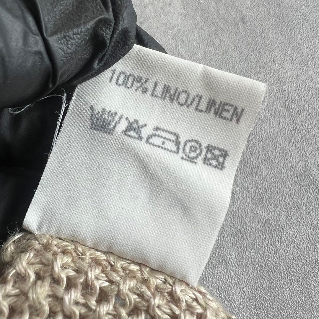 アルマーニコレツォーニ　激レア　リネン　シャツ＆タンクトップ　アンサンブル　M