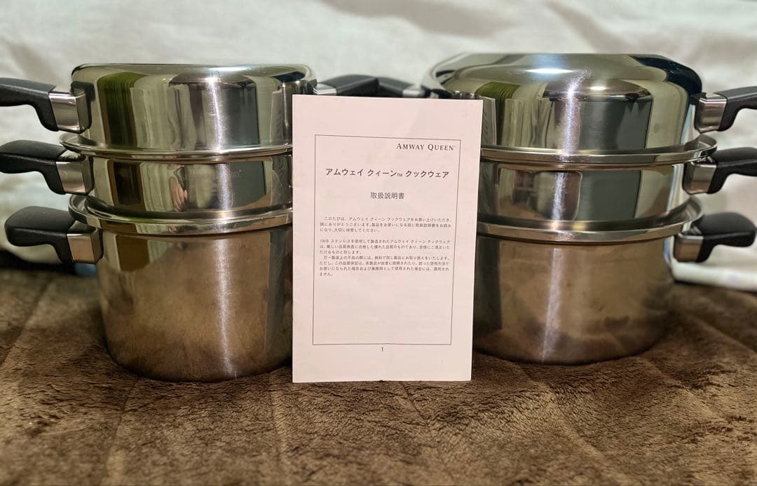 【中古/美品】アムウェイAmwayクイーンクック4L/6Lシチューパン