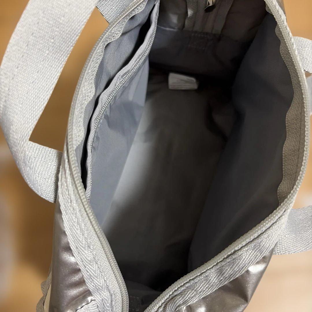 ⭐️美品❗️LeSportsac アダムエロペ別注シルバー ミニダッフルバッグ