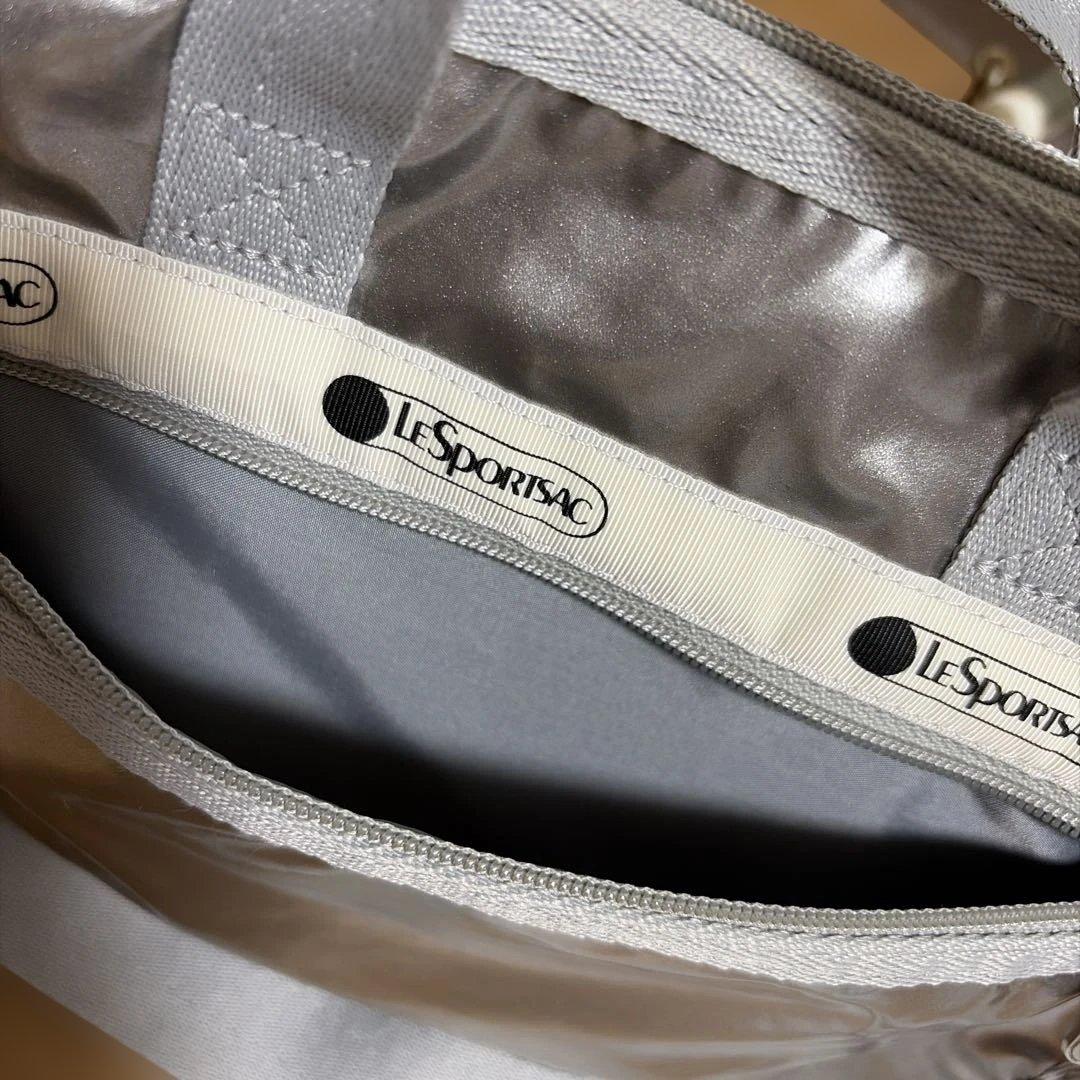 ⭐️美品❗️LeSportsac アダムエロペ別注シルバー ミニダッフルバッグ