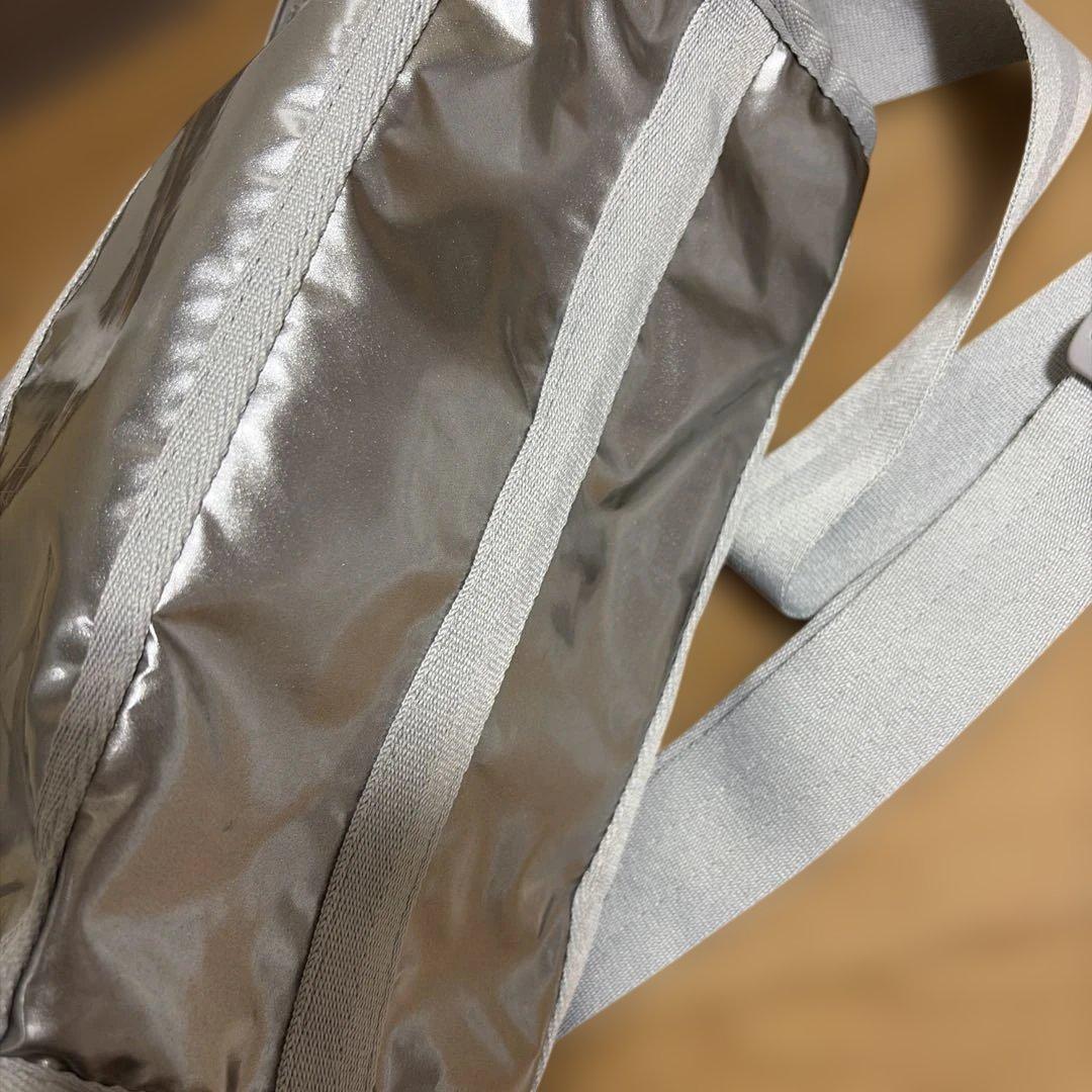 ⭐️美品❗️LeSportsac アダムエロペ別注シルバー ミニダッフルバッグ