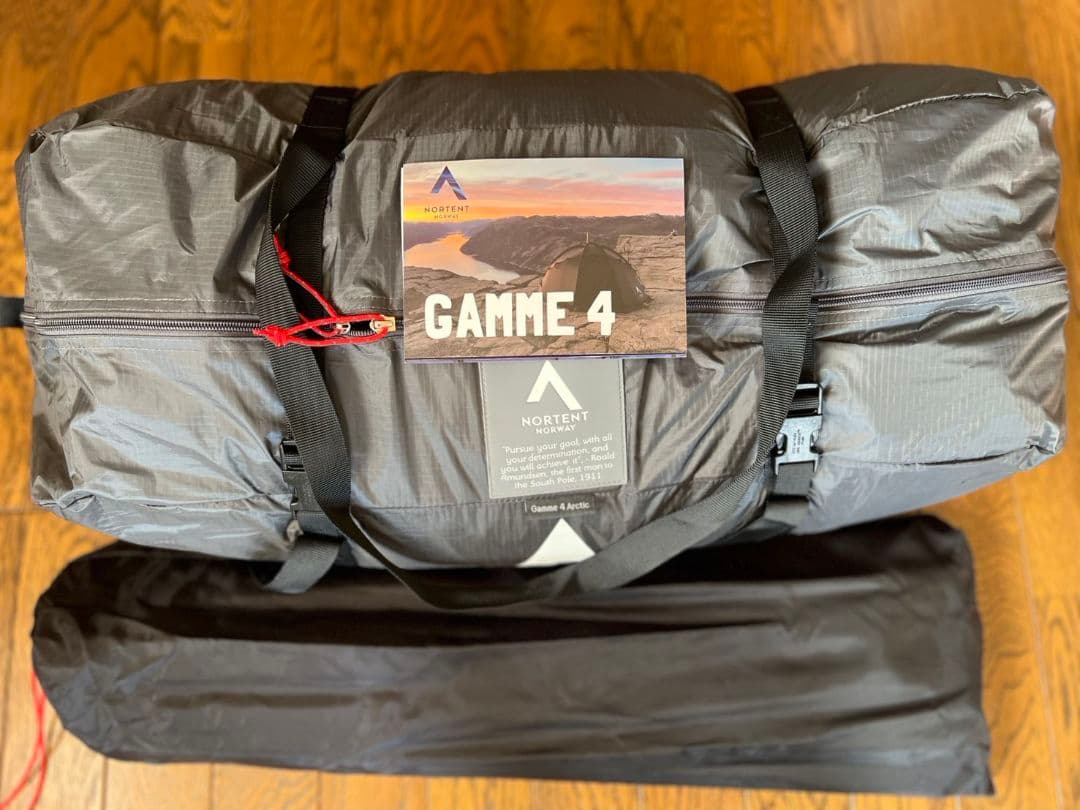 ノルテント ギャム4 NORTENT Gamme4 Arctic テント グレー