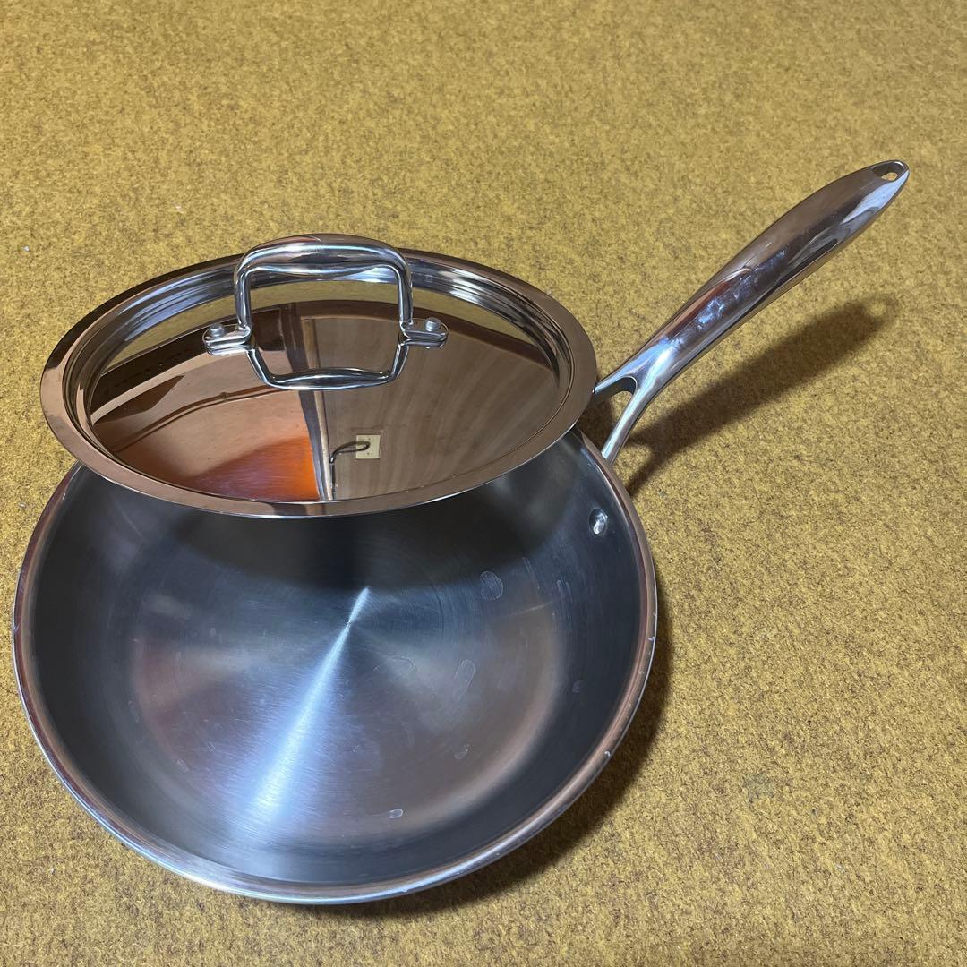 ステンレスフライパン 蓋付きビタクラフトプロ24センチ