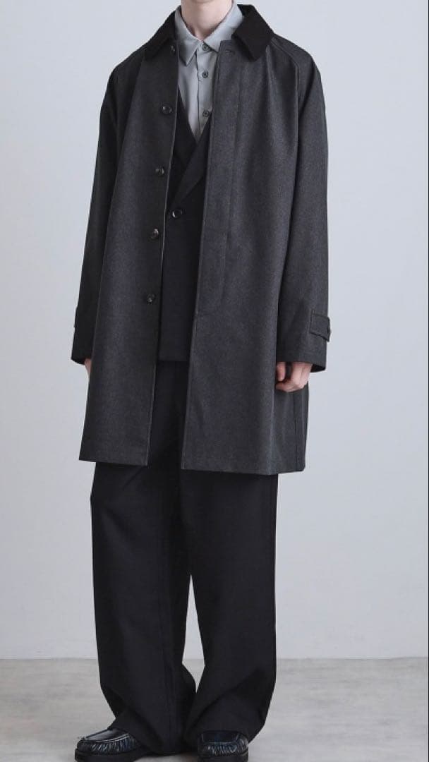 【新品未使用】サキソニーコート /tk.TAKEO KIKUCHI /02(M)