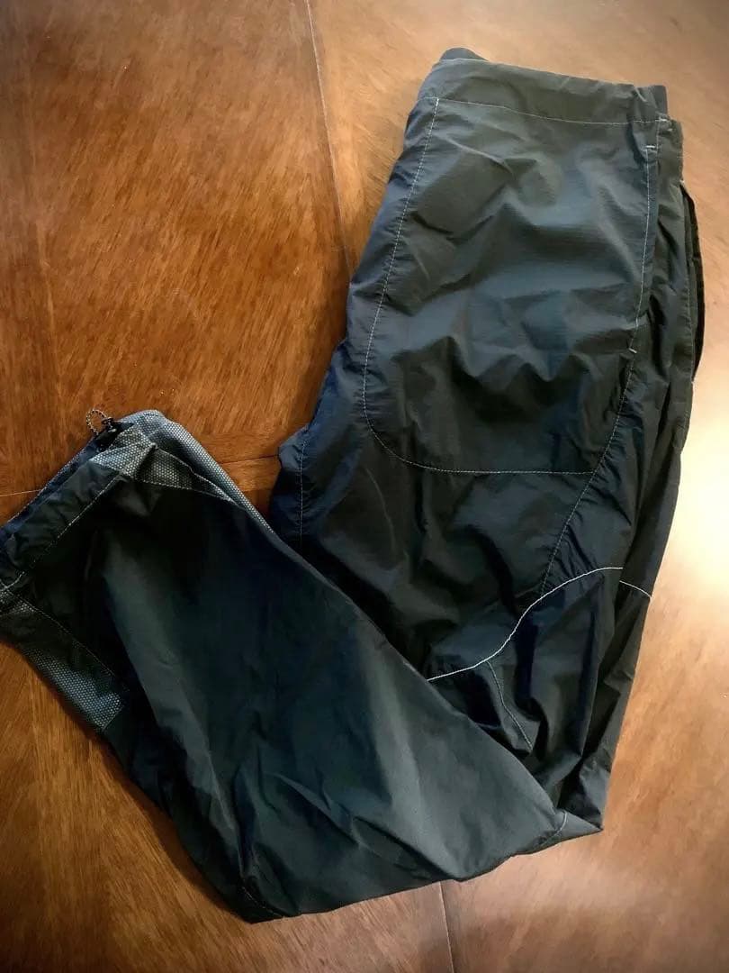 【完売】and wander アンドワンダー Wウィーブウィンディパンツ