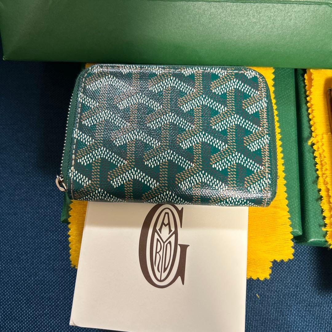 ゴヤール GOYARD 小銭入れ グリーン