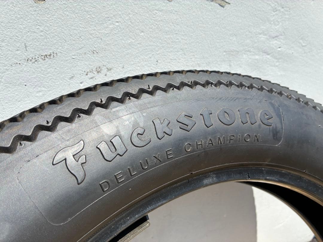 Fuckstone 4.50-18 タイヤ firestoneファイヤーストーン