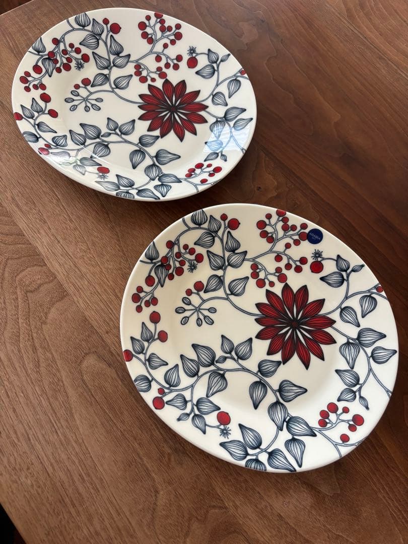 アラビア / ルノ オーバルプレート25cm フロストベリー