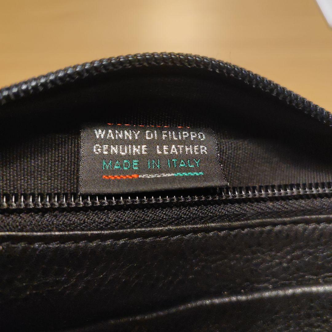 イルビゾンテ　ボディバッグ　ショルダー　ブラック　レザー