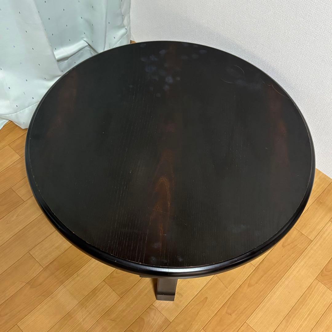 レトロ　ちゃぶ台　丸ちゃぶ台　折りたたみ　テーブル　座卓