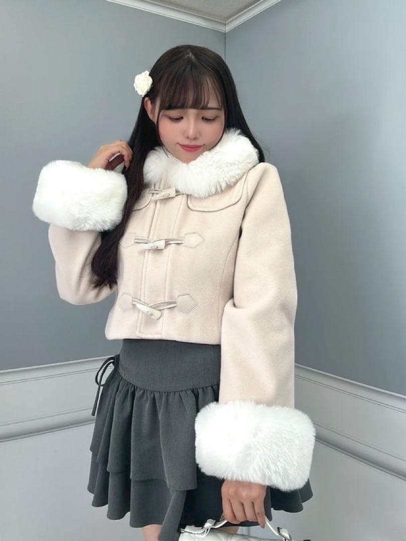 evelyn ショートダッフルコート