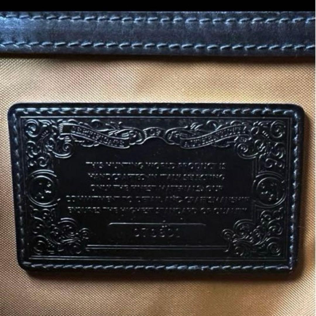 人気⭐️ほぼ未使用⭐️ハンティングワールド トートバッグ バチュークロス 黒 A4可