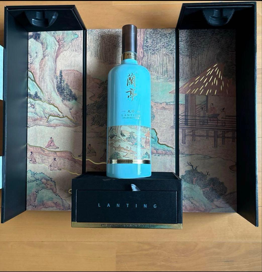 紹興酒30年物　会稽山酒造　蘭亭