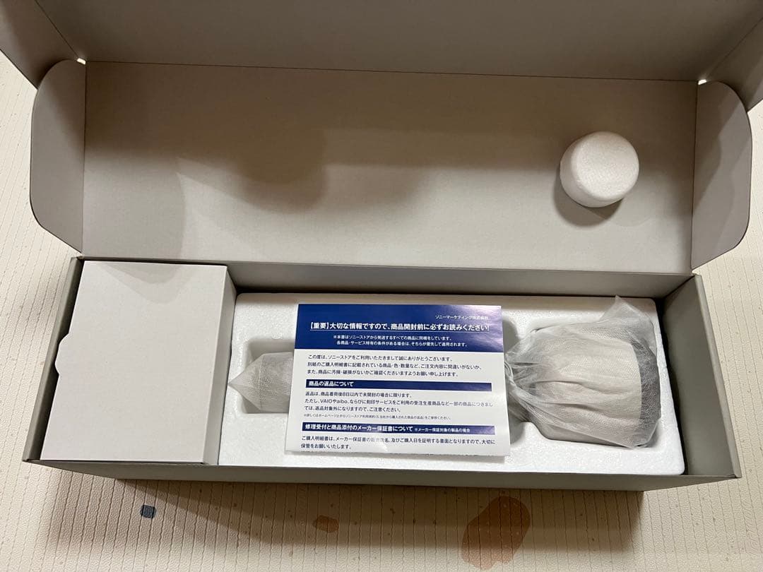 【極美品】SONY グラスサウンドスピーカー LSPX-S2