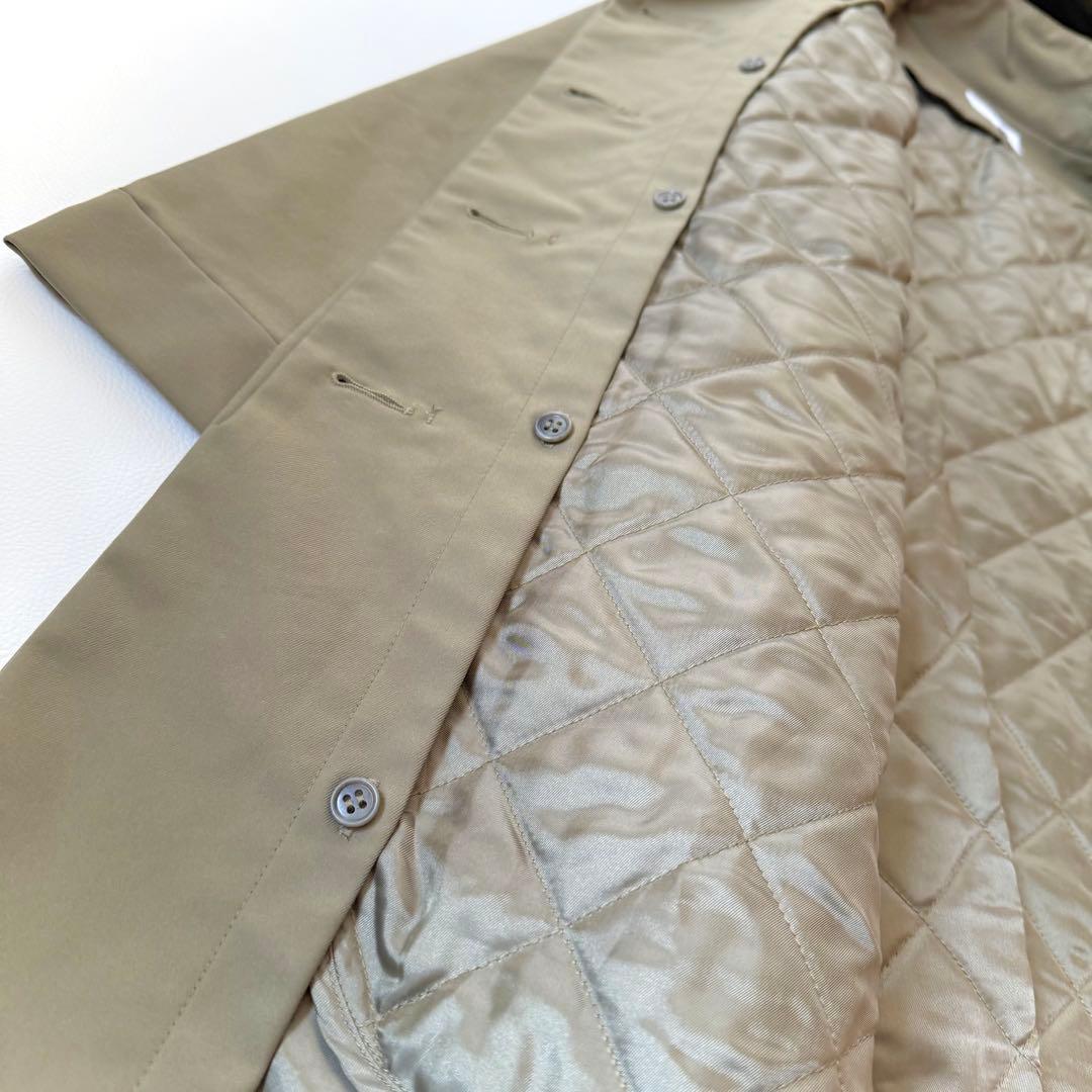 サイズ44✨アンタイトル　Thermoreライナー付 フーデットコート 撥水