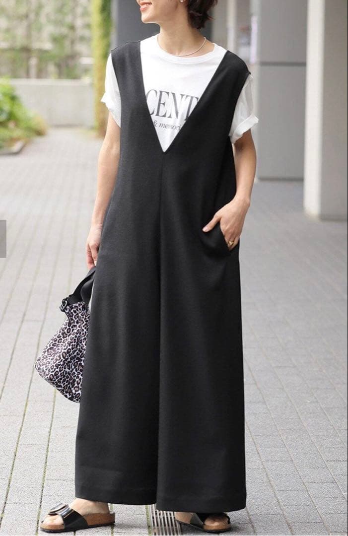 【JOURNAL STANDARD】UVカット接触冷感ストレッチ オールインワン