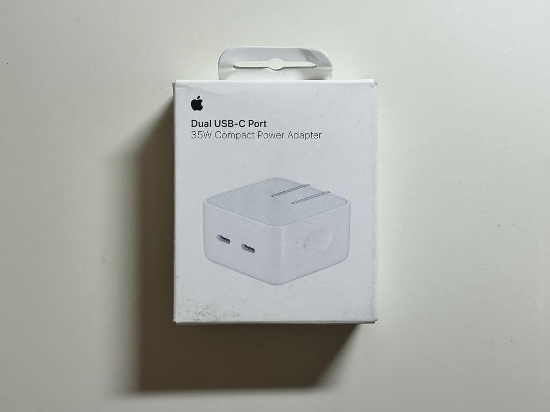 【新品】純正 デュアルコンパクト電源アダプタ②とAirPods Proセット