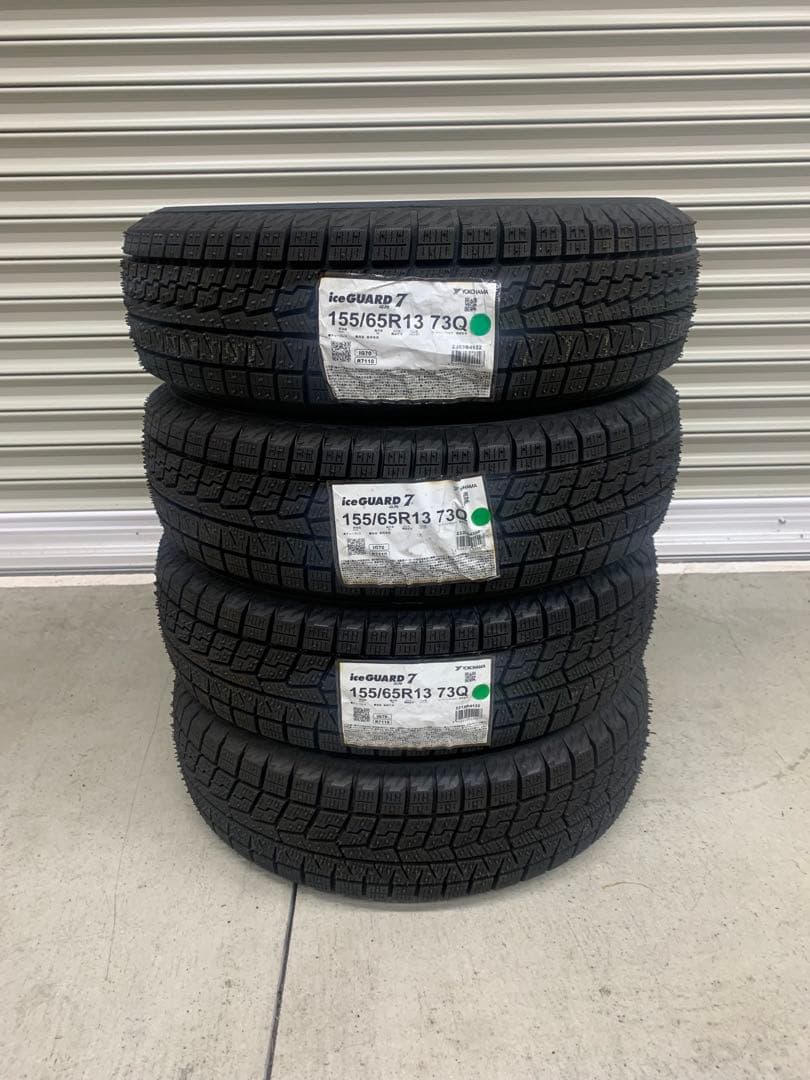 全国送料込☆ヨコハマアイスガードIG70☆155/65R13☆スタッドレスタイヤ