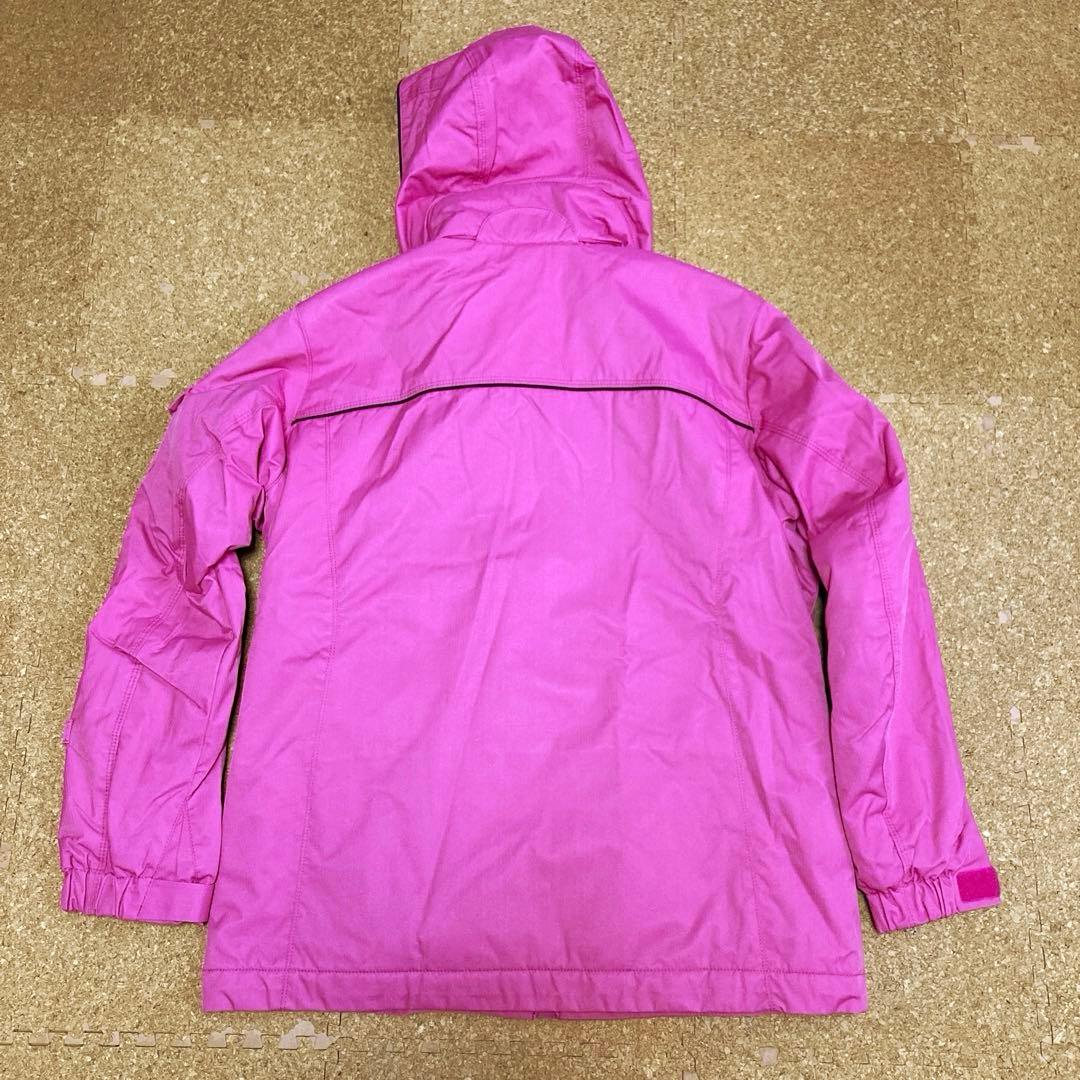 【美品】デサントdescentスキーウェア 上下 セット Lレディースピンク黒