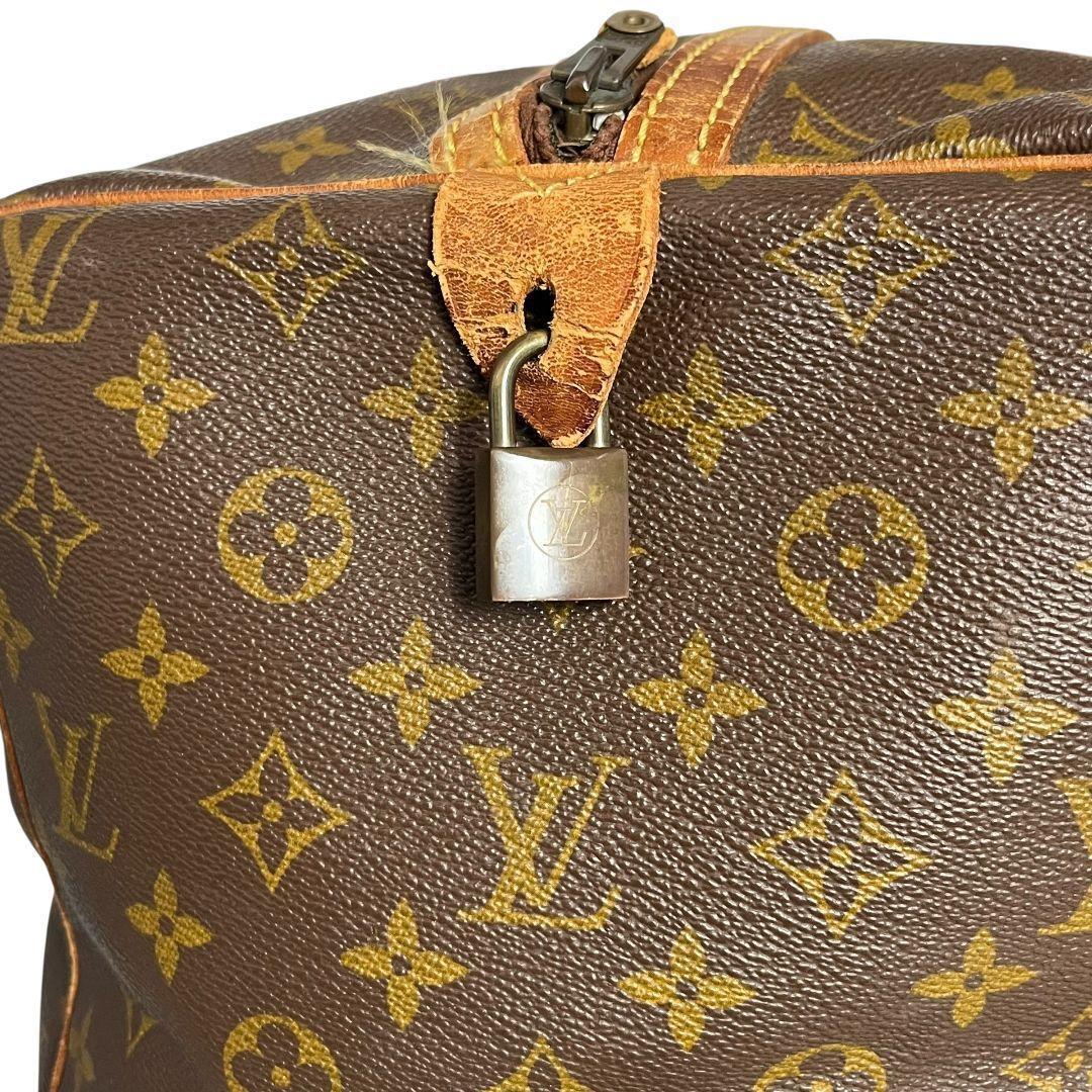 鑑定済　ルイヴィトン　モノグラム　サックスープル45　ボストンバッグ　旅行かばん