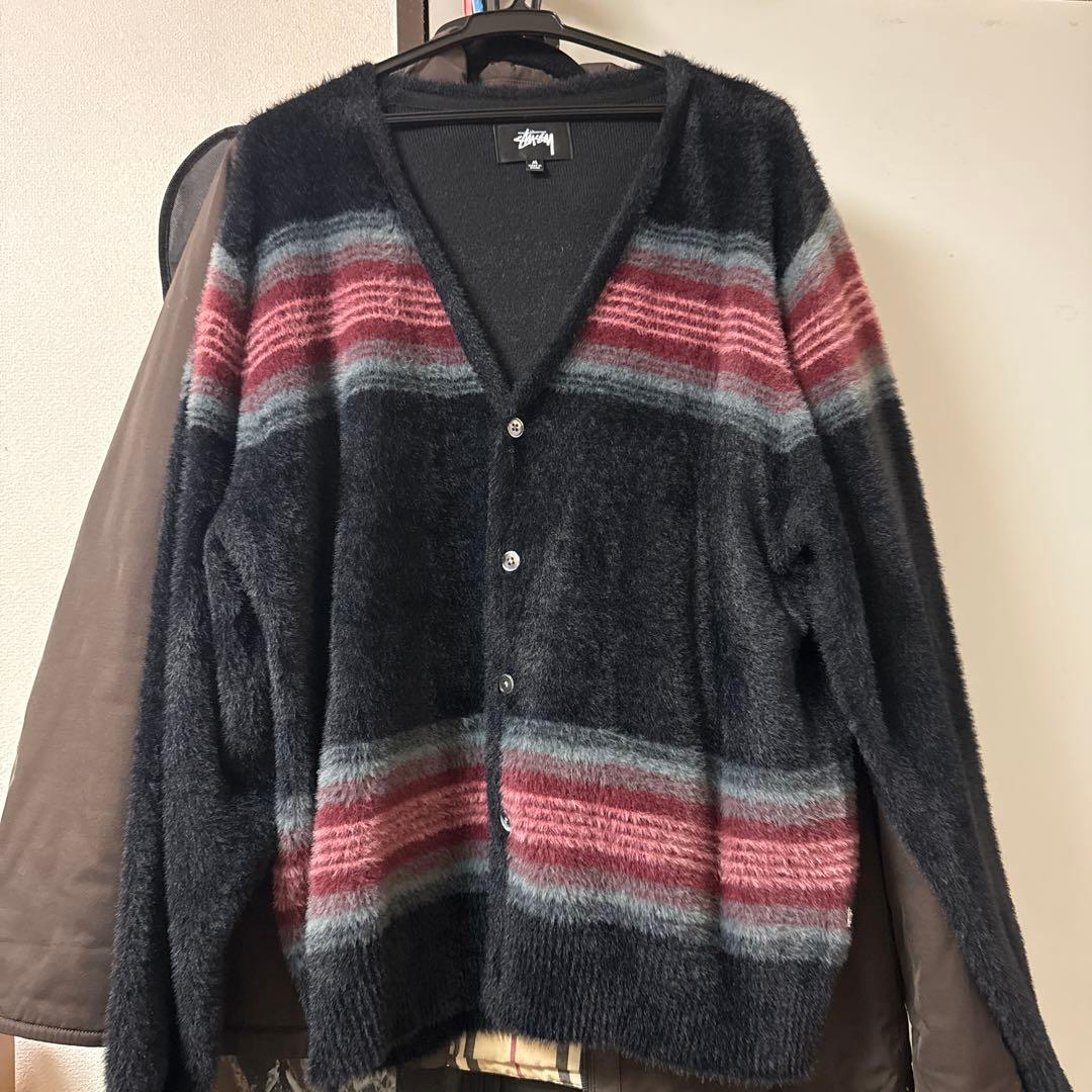 STUSSY　Stüssy 22aw shaggy cardigan