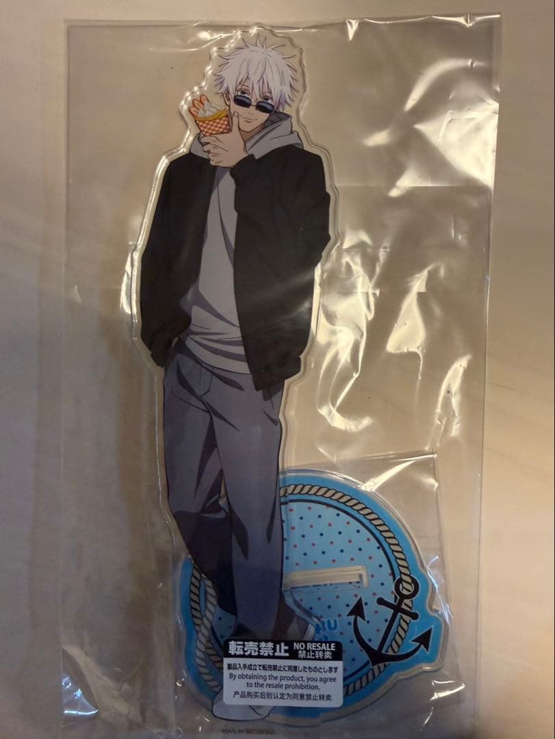 五条悟　コスモワールド　特大アクリルフィギュア