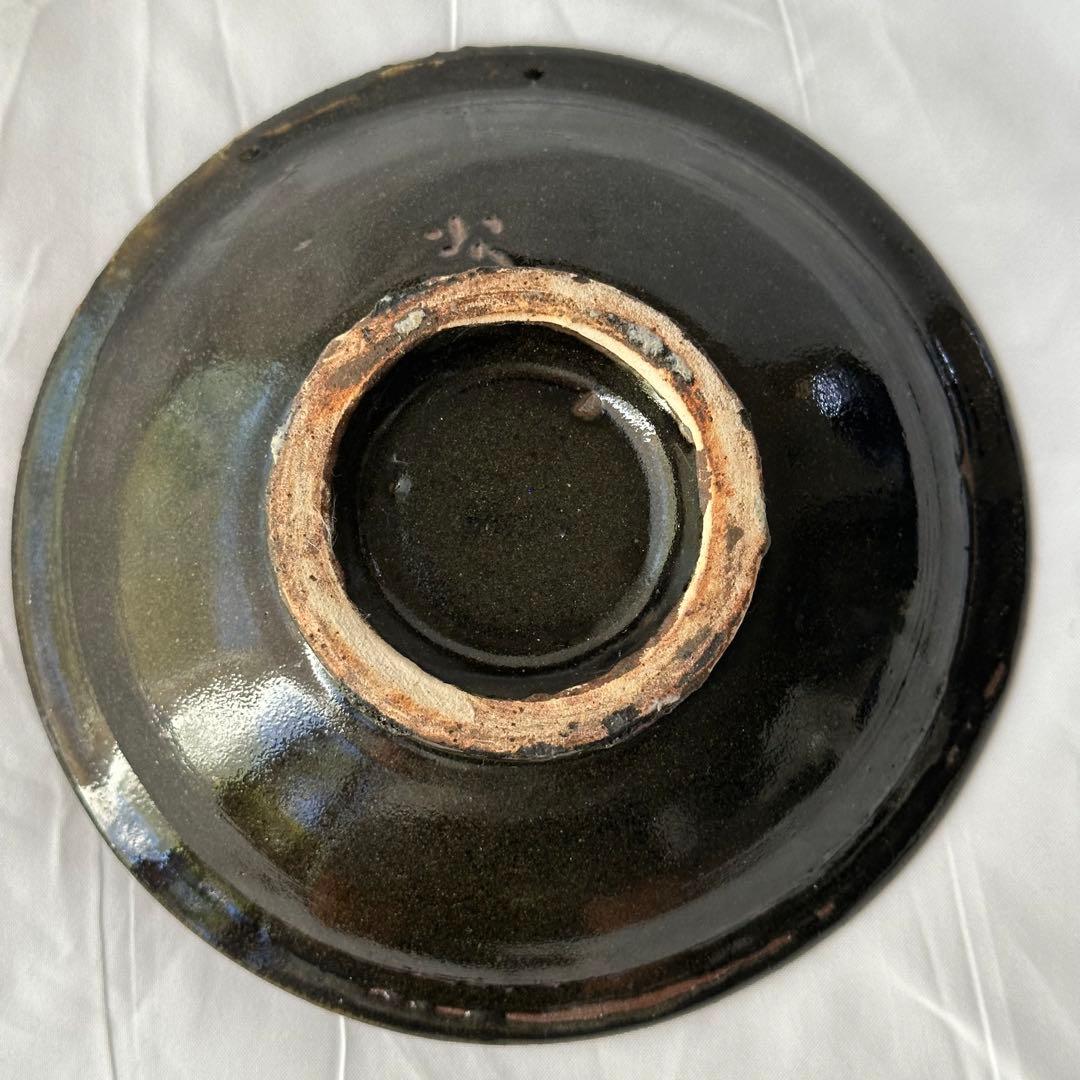 大幅値下げしました！　人間国宝　金城次郎　魚文　中皿