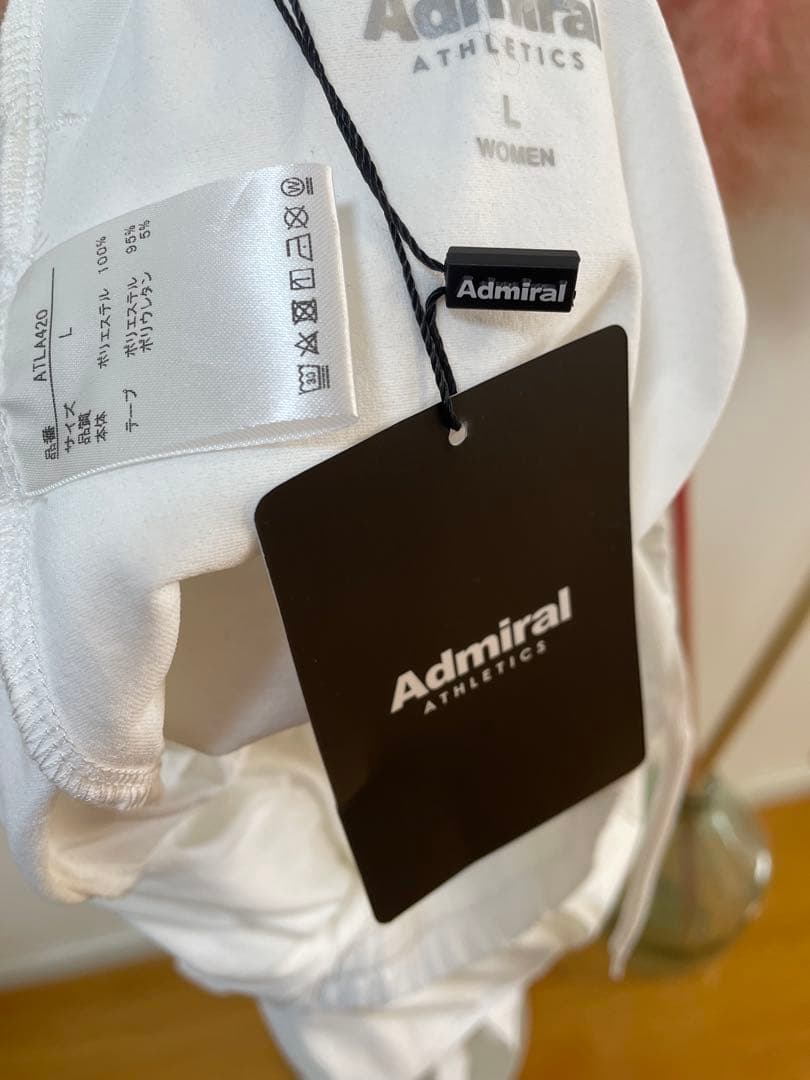 アドミラル新品紙タグ付き⭐️アシメプリーツスコートテニスウエアゴルフウエア