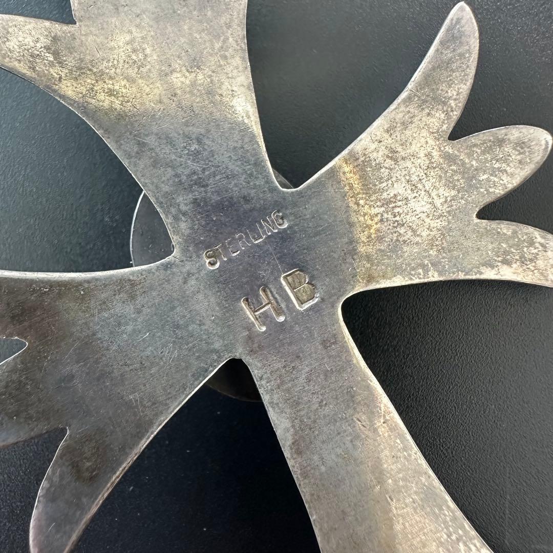 Navajo Harrison Bitsue ビッグクロス　ペンダントトップ