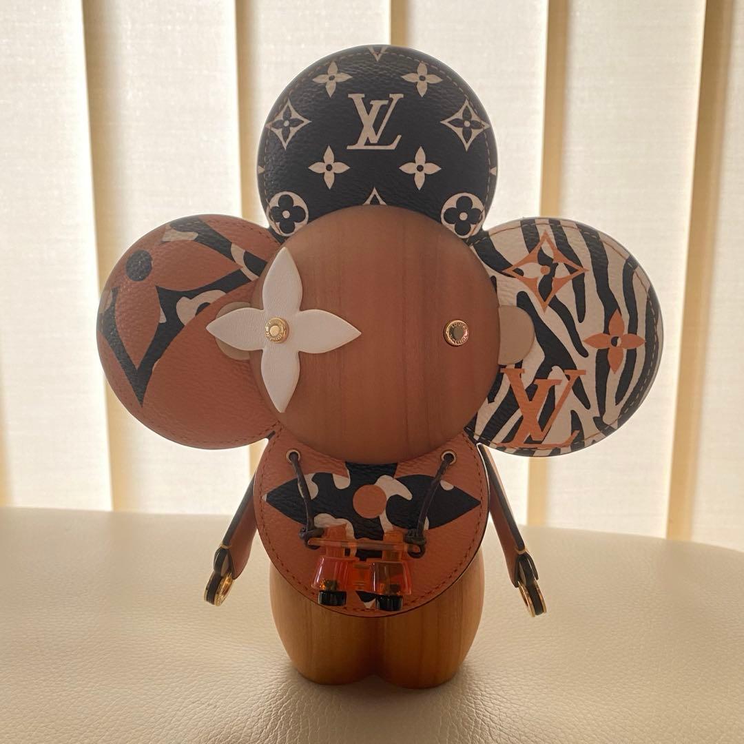 ヴィヴィエンヌ ジャングル・オブジェ GI0393 ウッド×レザー マスコット