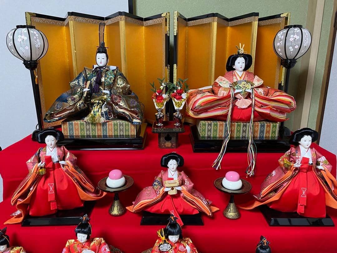 【定価70万】七段飾り 雛人形 親王飾り①