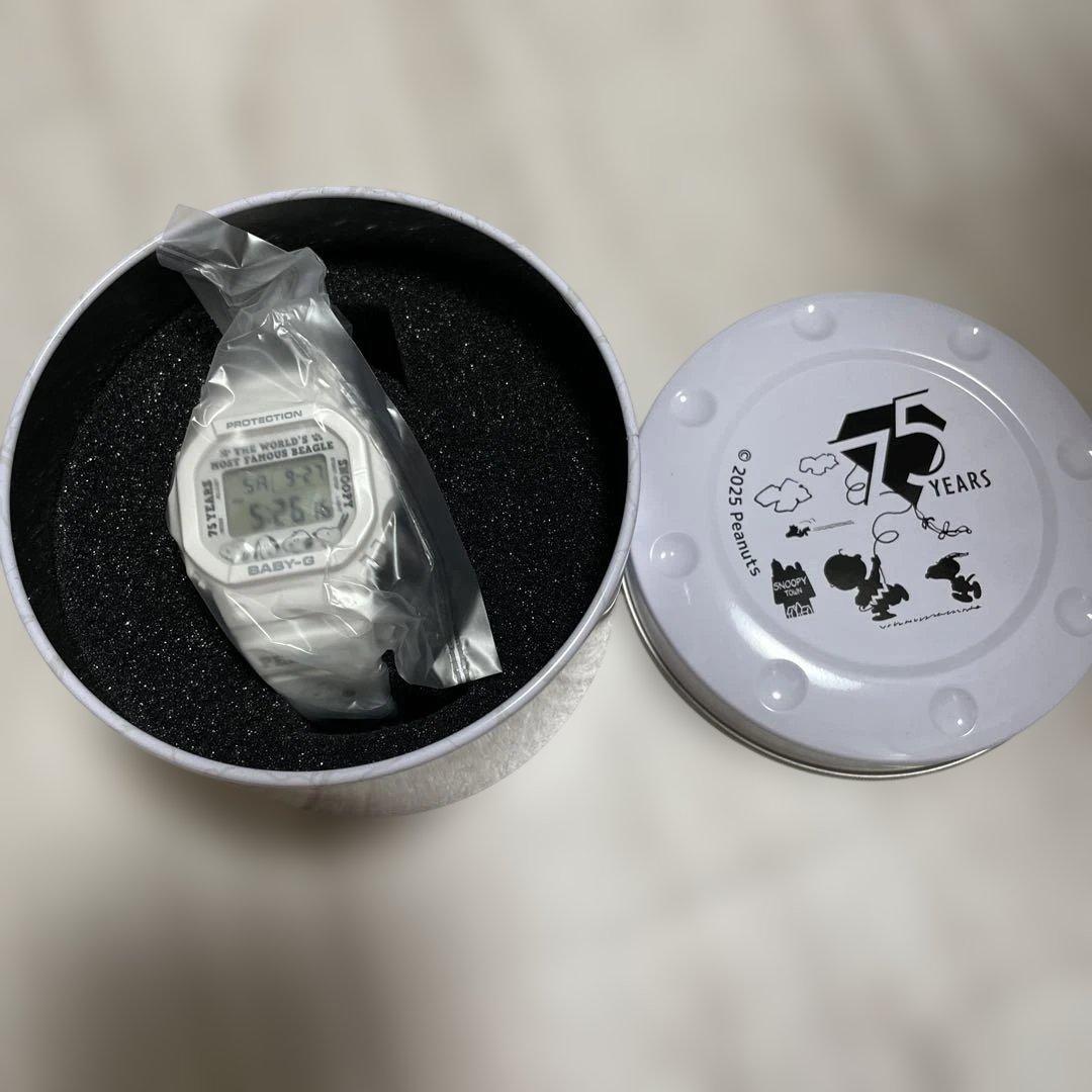 BABY-G スヌーピー 75周年記念モデル