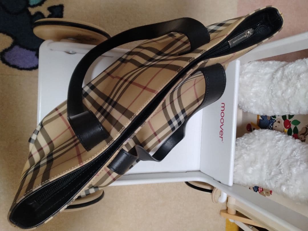 Burberry バーバリーロンドン トートバッグ ノバチェック トートバッグ