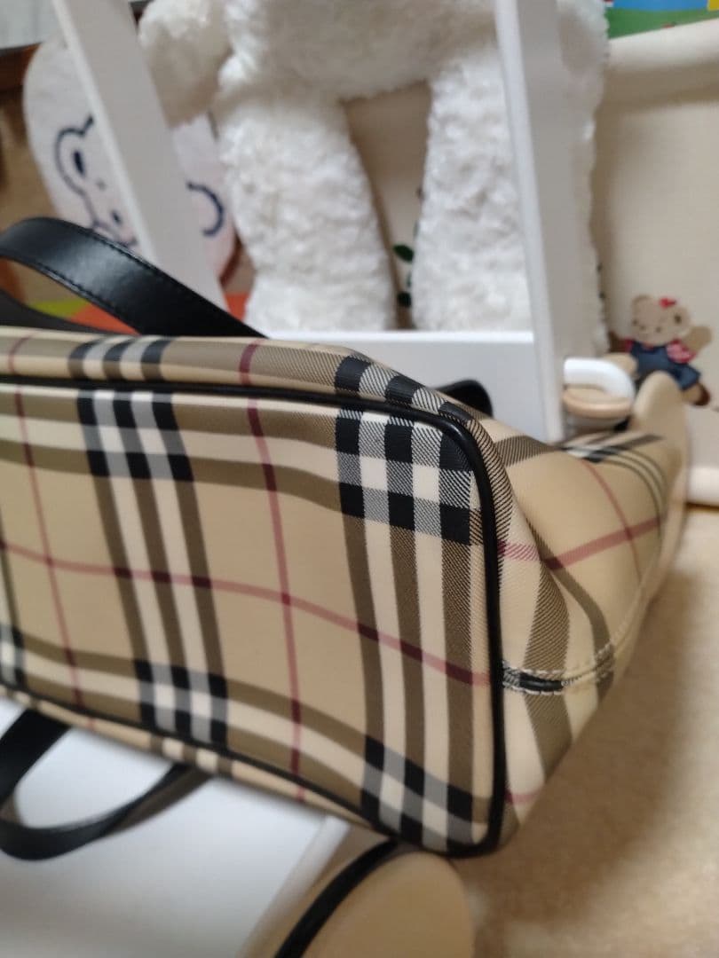 Burberry バーバリーロンドン トートバッグ ノバチェック トートバッグ