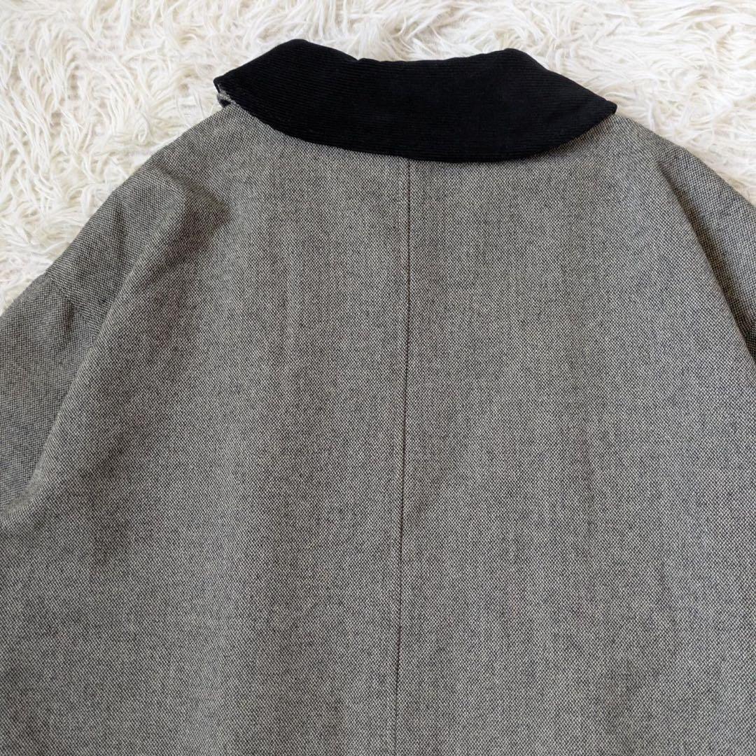 buoy buoy/ブイ　ステンカラーコート　裏地ネルチェック　サイズFree