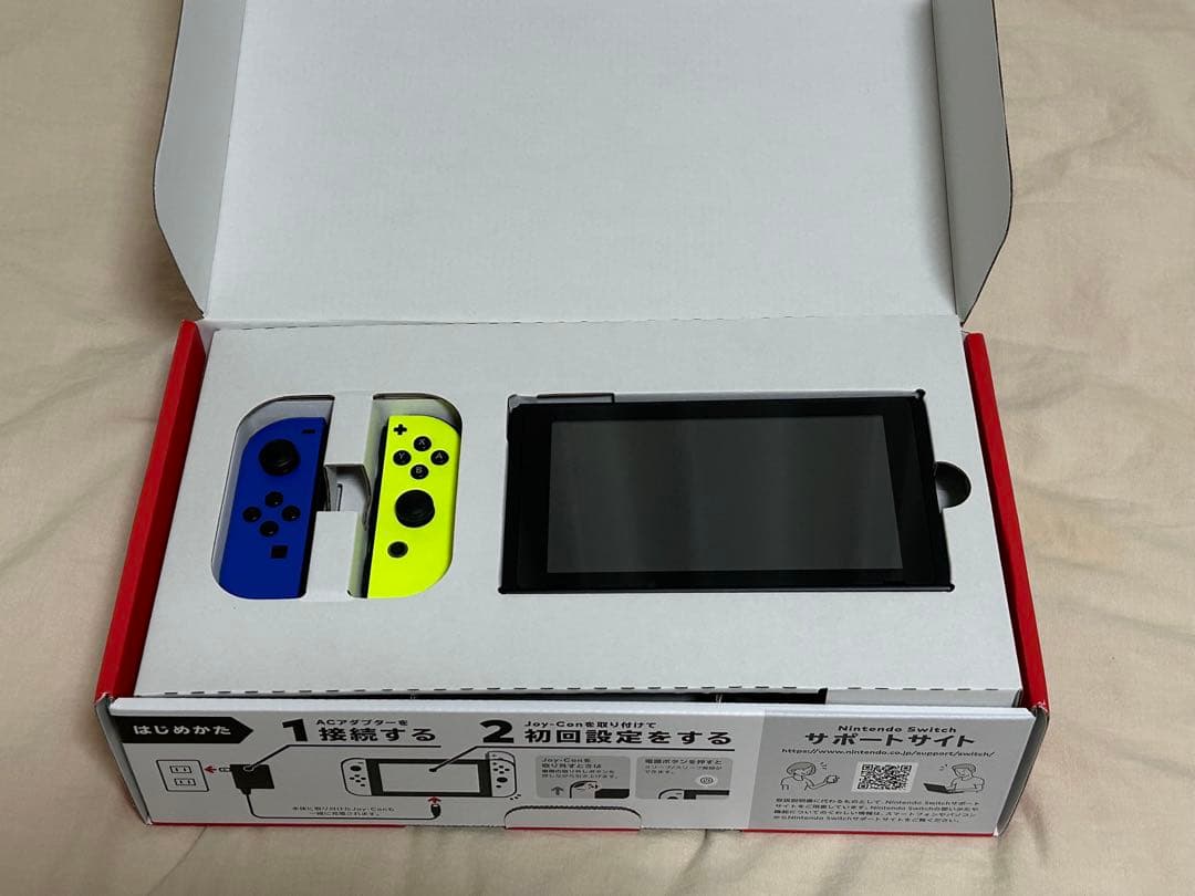 Nintendo Switch 本体 青/黄 Joy-Con
