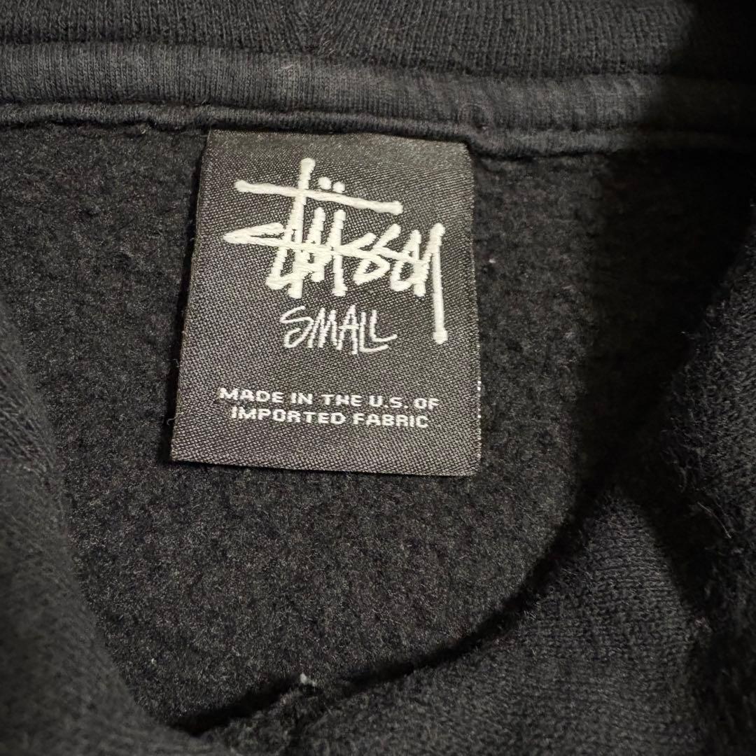 オールドSTUSSY プルオーバーフーディ S アメリカ製 復刻不可能柄 激レア
