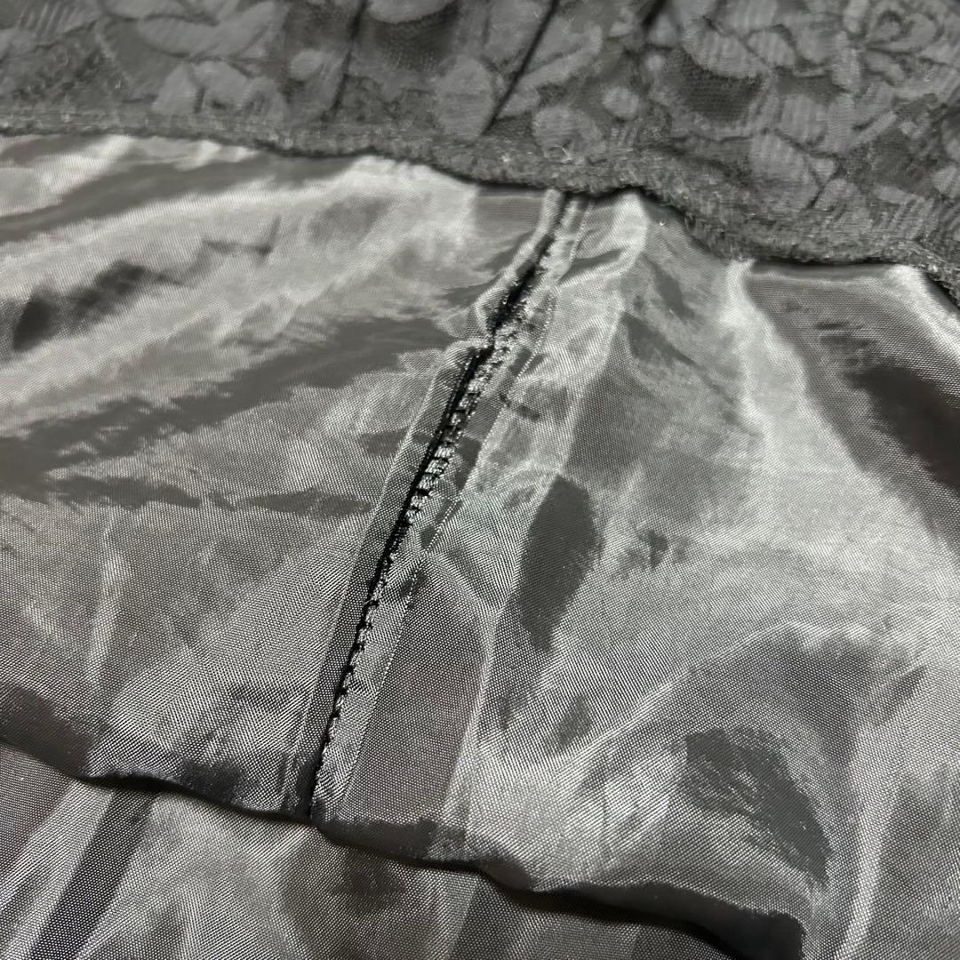 BPNブラックピースナウ　ベロア　レース　スカート　フリル