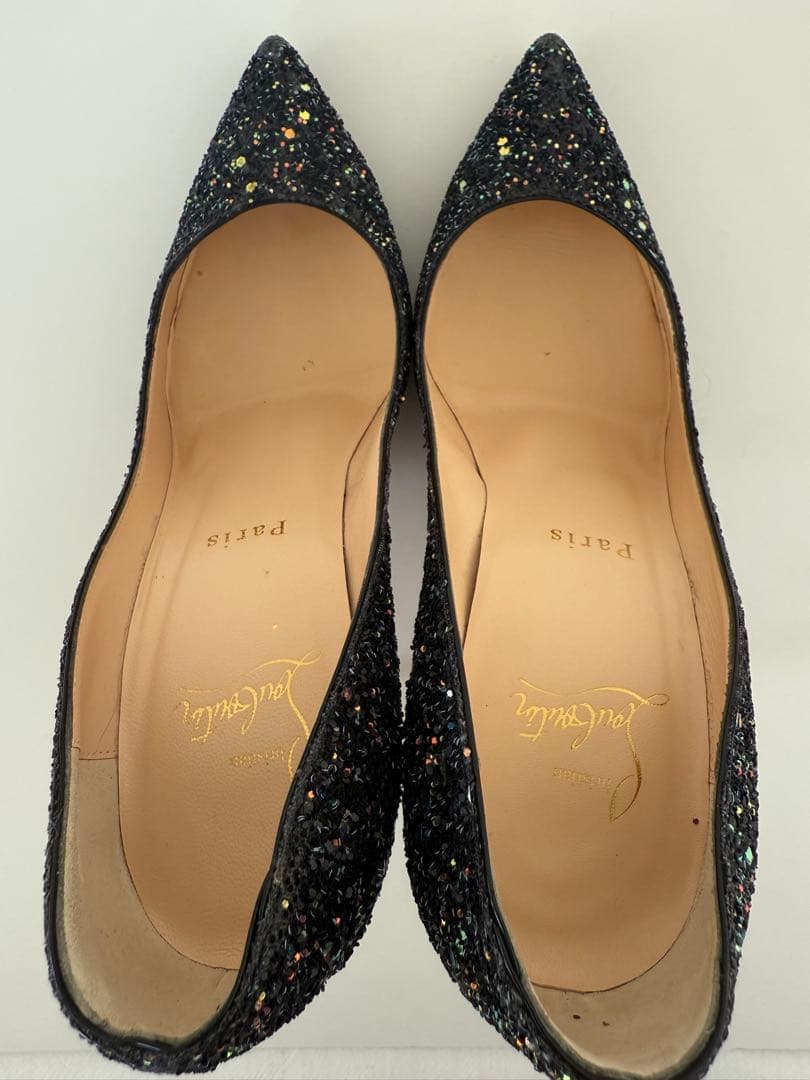 Christian Louboutin グリッター ハイヒール　36