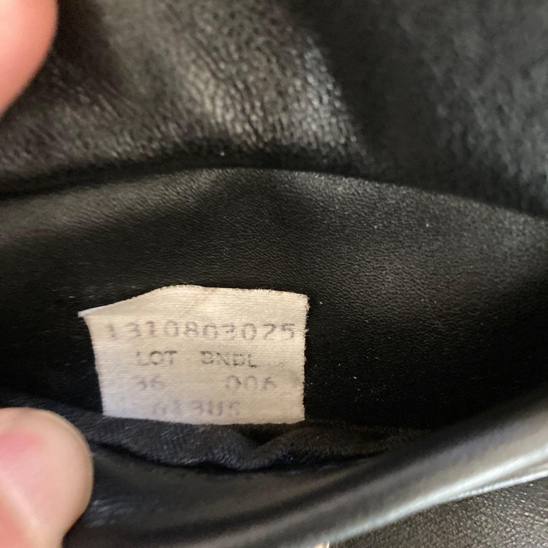 ミュウツーSchott ワンスター ダブルライダース 黒 613US 36