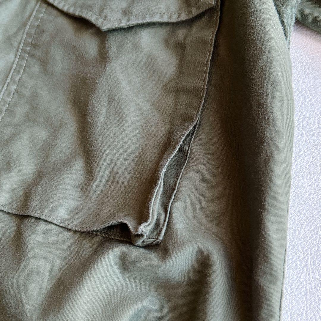 D.M.G ⿻ ワークシャツ ジャケット ミリタリー カーキ カジュアル ルーズ