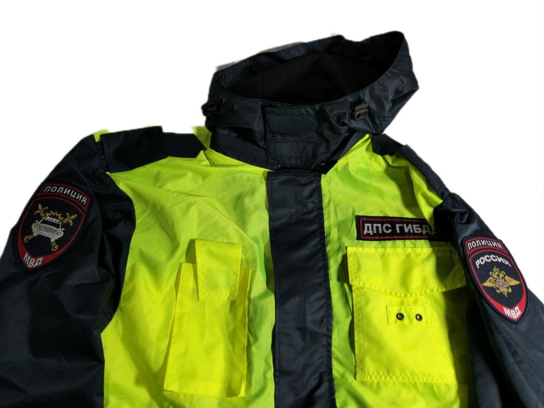 ロシア軍 実物 ロシア内務省 交通警察 ДПС ウインドブレーカー 48-3