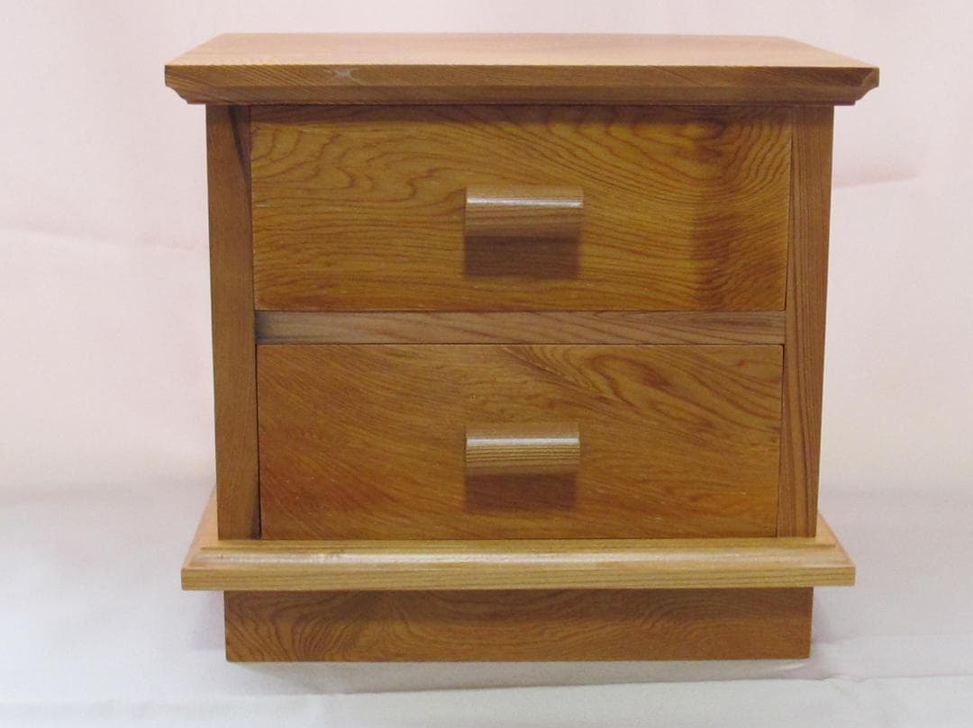 屋久杉二段小物入れ