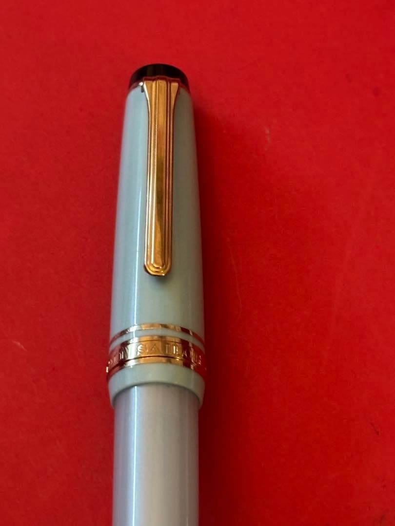 セーラー万年筆SHIKIORI―四季織― 雪月空葉 万年筆 春空(EF)