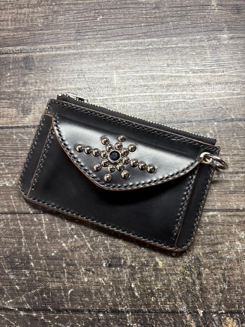 クロムエクセル　スタッズユーティリティコンパクトウォレット　プレミアムモデル