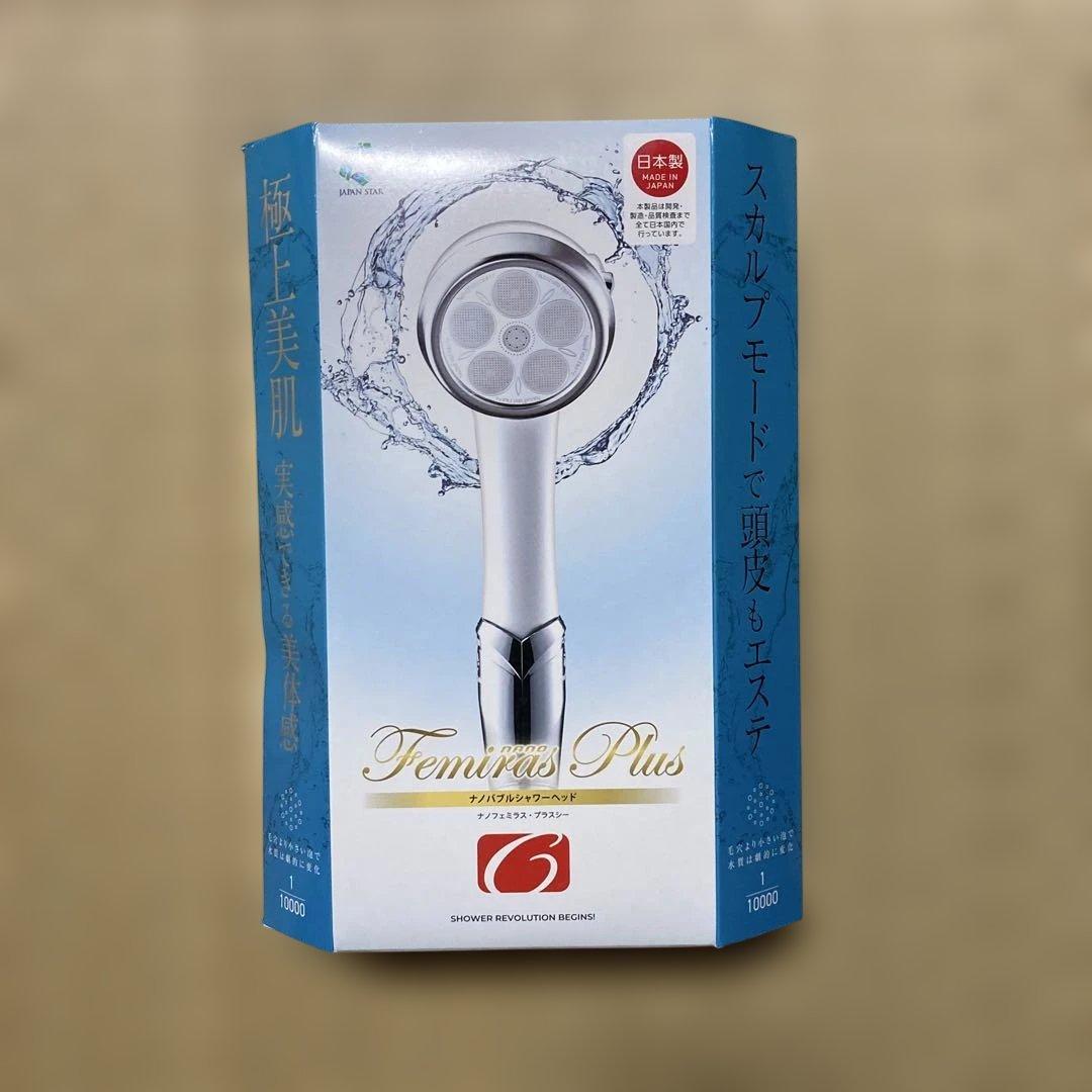新品　ジャパンスター ナノバブルシャワーヘッド プラスＣ NF2403-PC1