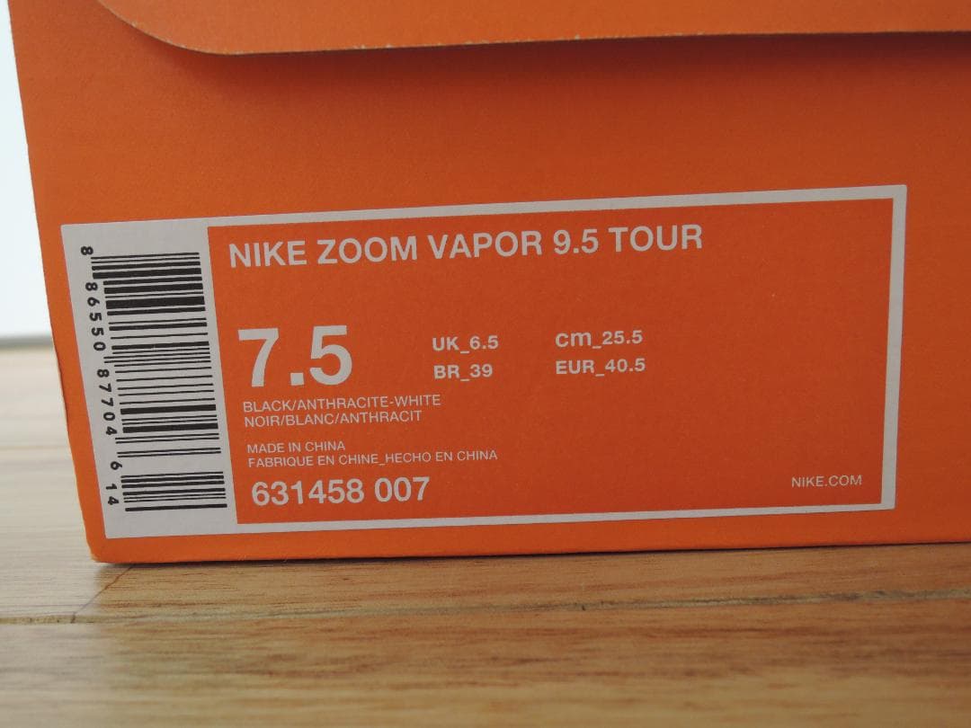 NIKE ZOOM VAPOR 9.5 TOUR 25.5 ズーム ヴェイパー