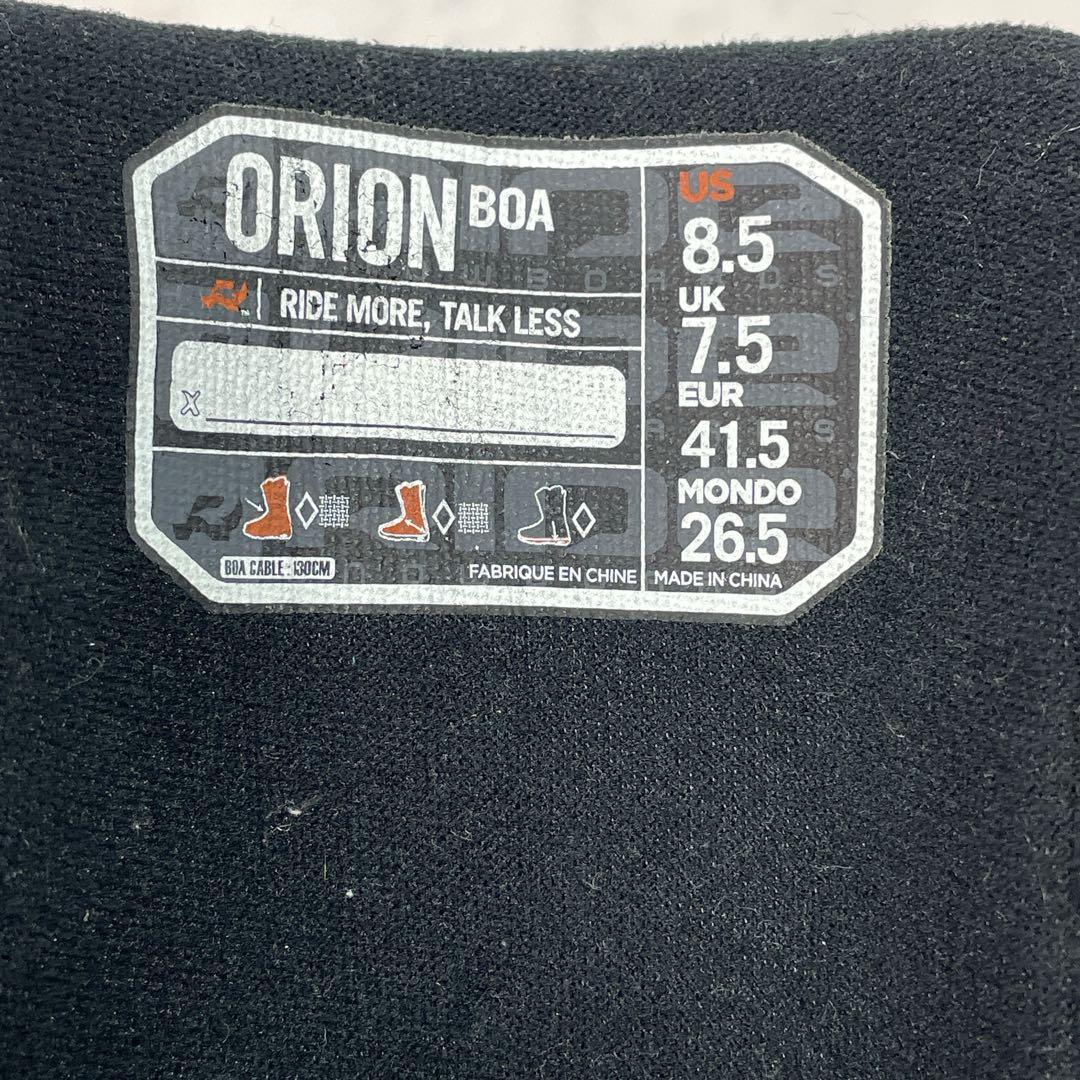 RIDE ORION BOA ライド オリオン ボア スノーボードブーツ スノボ