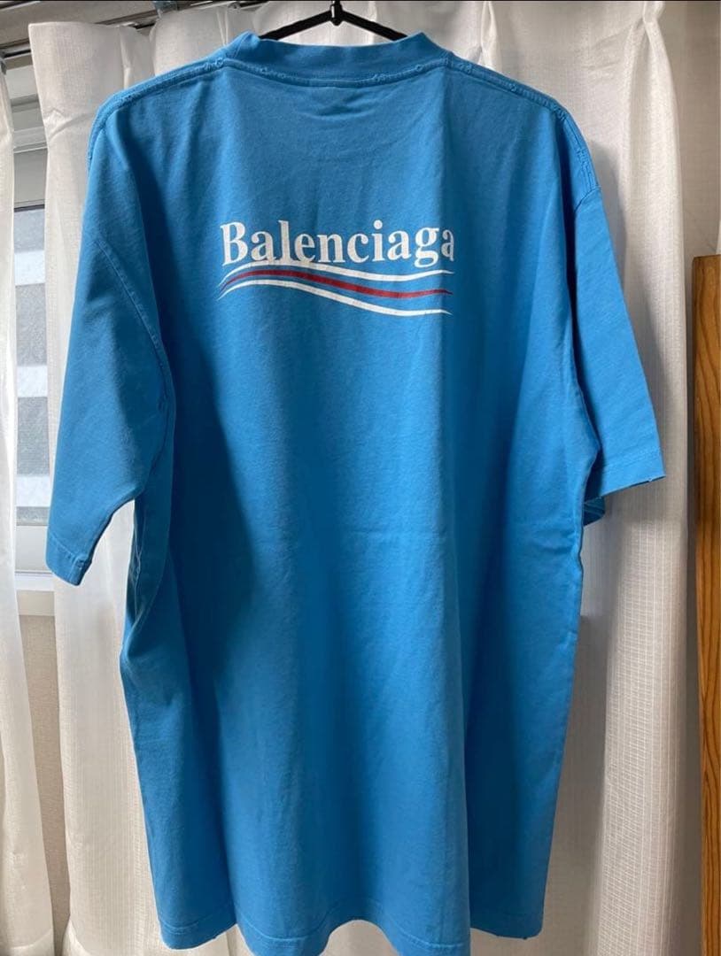 新品未使用Balenciaga バレンシアガ ダメージ加工Tシャツ